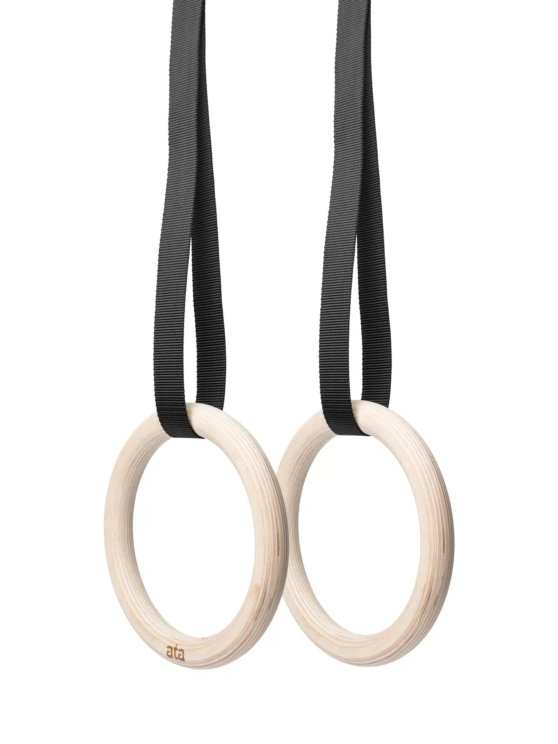 ata Wooden Gym Rings 28mm