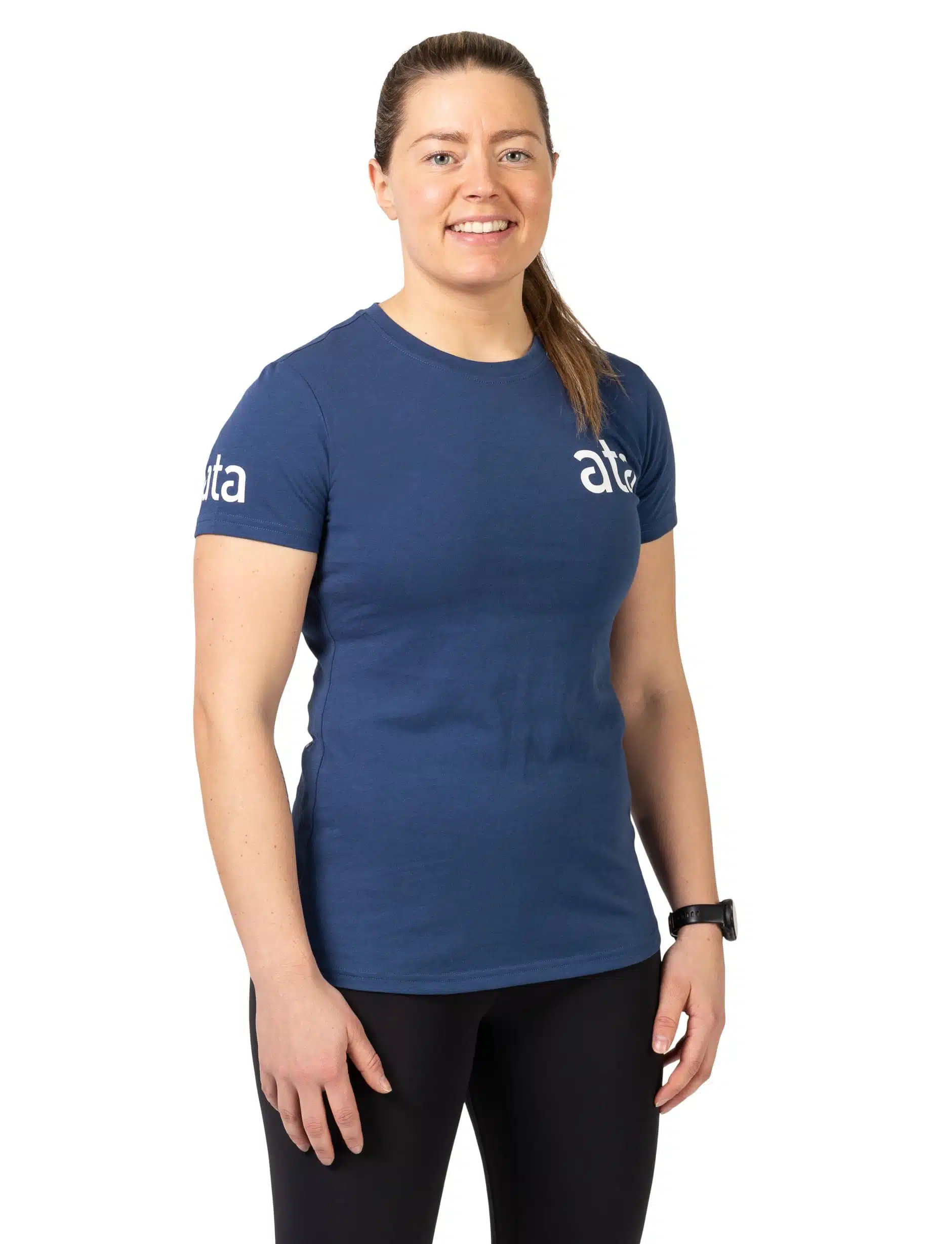 ata T-Shirt BLUE WOMEN (XL)