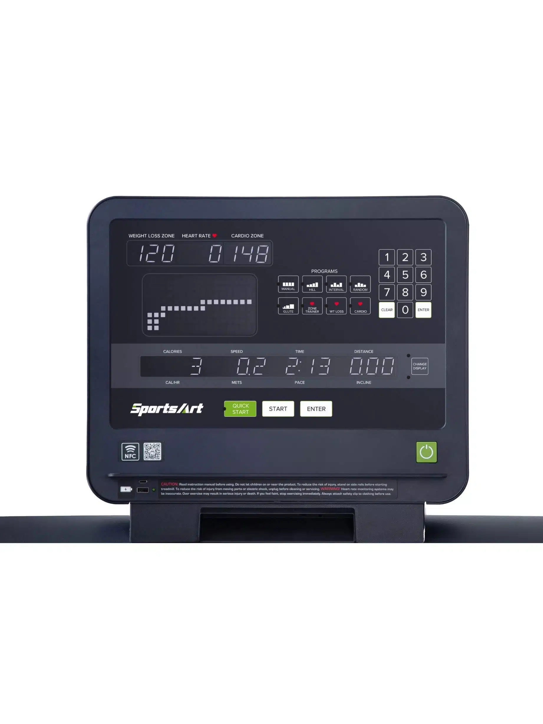 SportsArt T661 Treadmill. 20KMH - Bilde 2