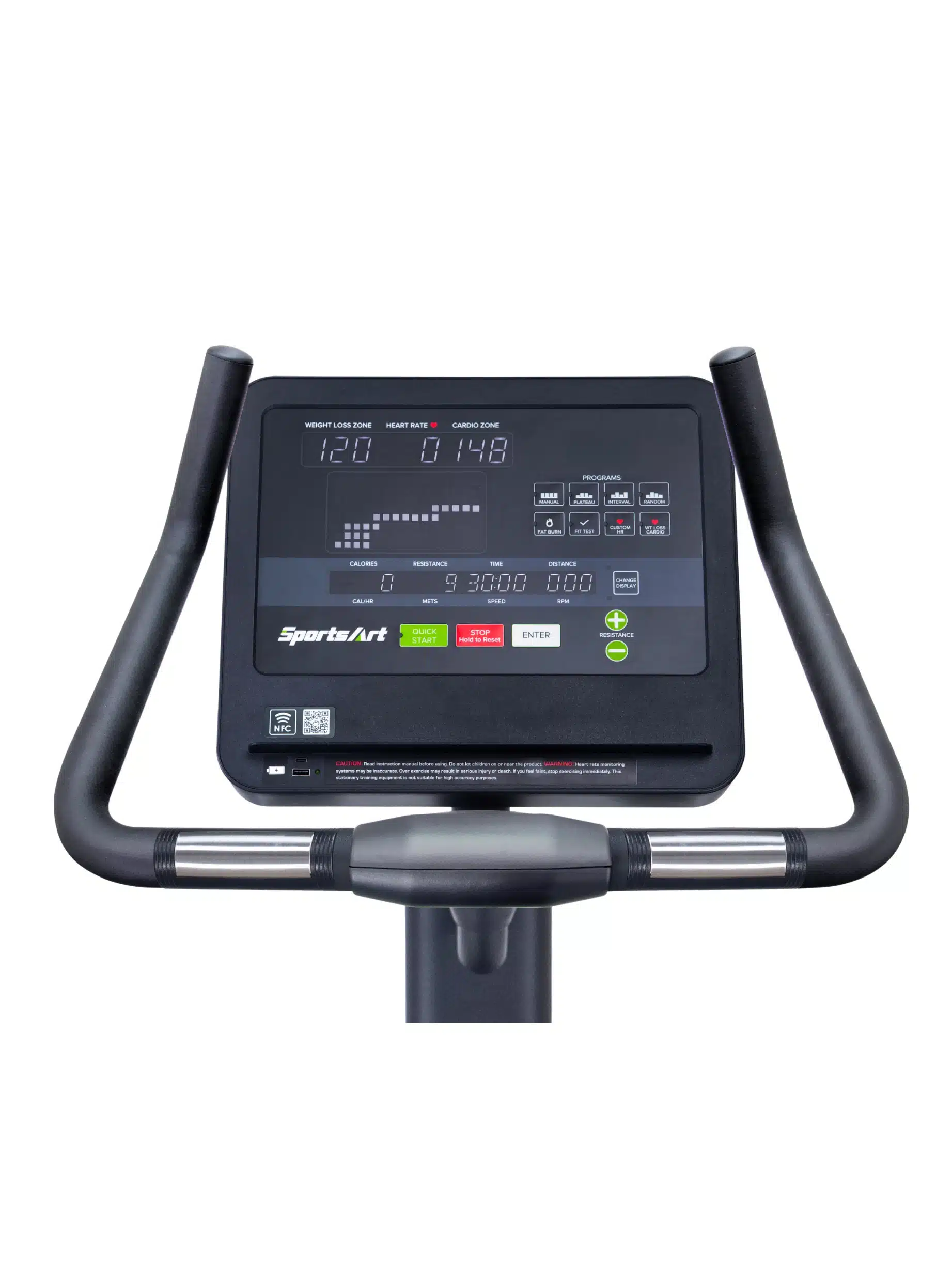 SportsArt C565U Upright Bike. Self Powered - Bilde 3