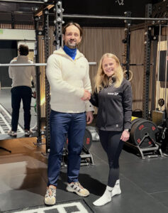 Nick Berisha, markedskordinator i ata, Elena Ösp Erlendsdottir, vik. generalsekretær i NOR3F